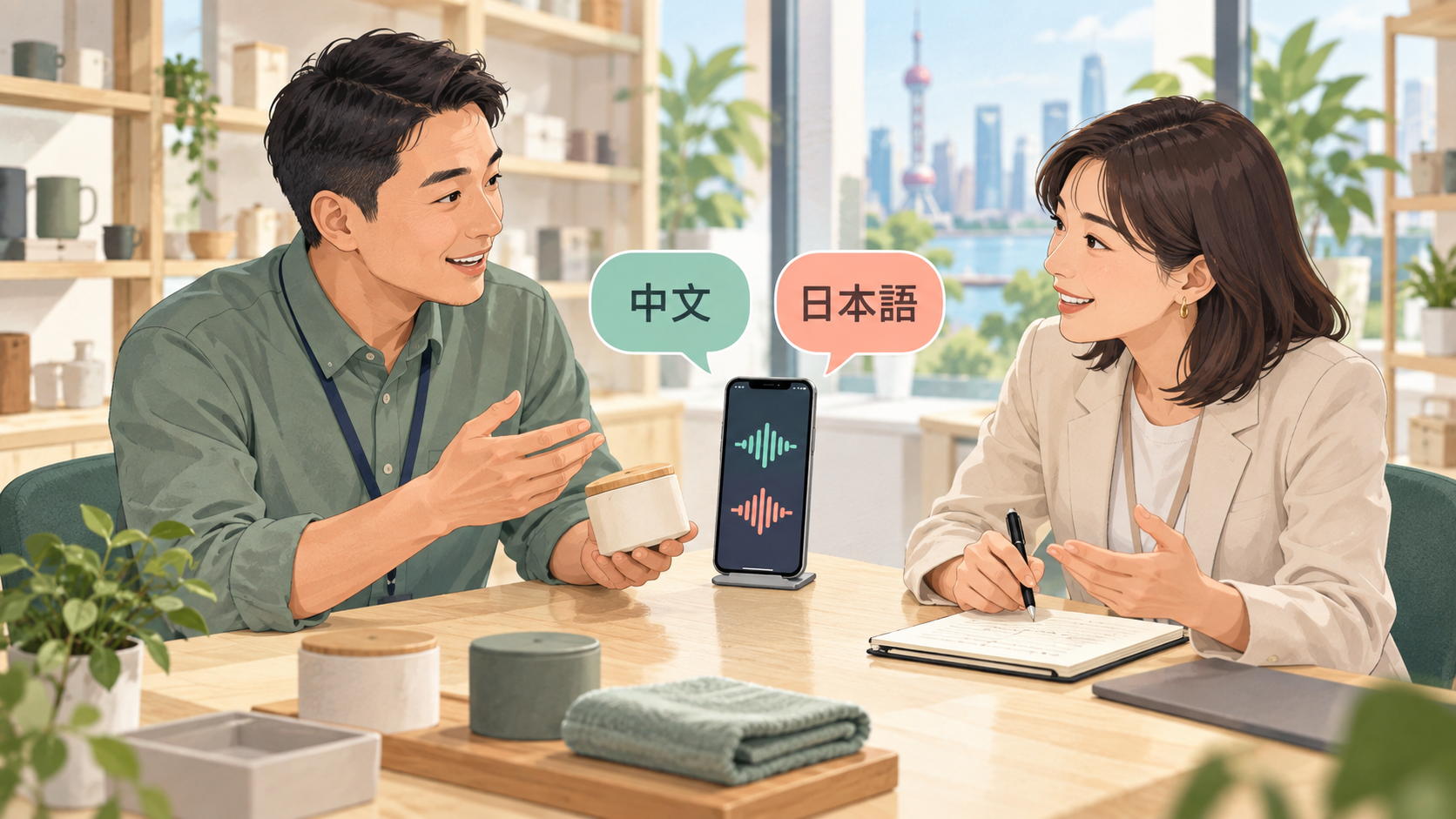 中国語の音声翻訳6選|普通話・広東語、会話と会議で選ぶ