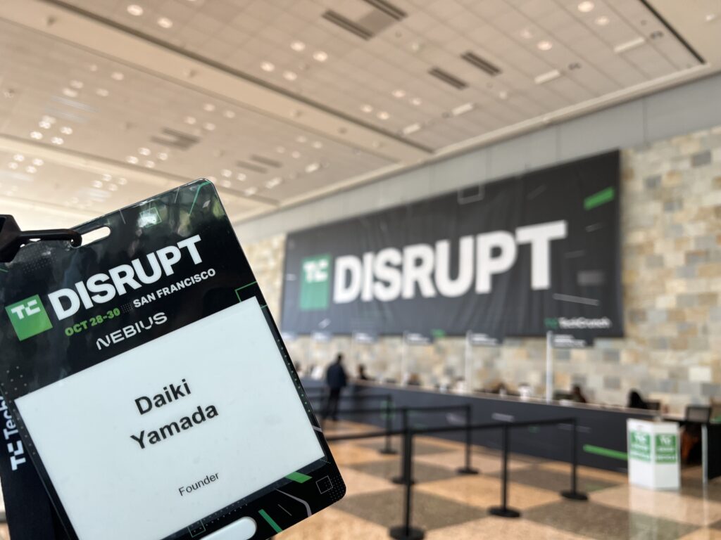 TechCrunch Disrupt 2024参加記