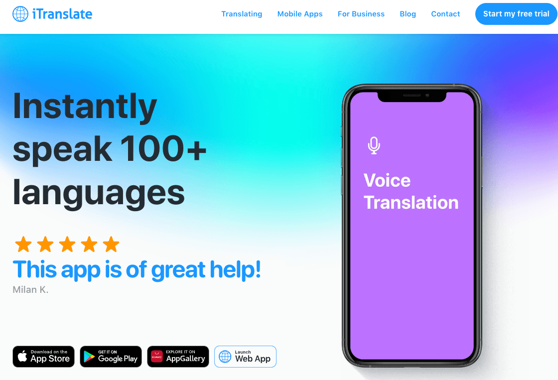 Spanish to English Voice and Audio Translation Top 5 Free Apps in 2023